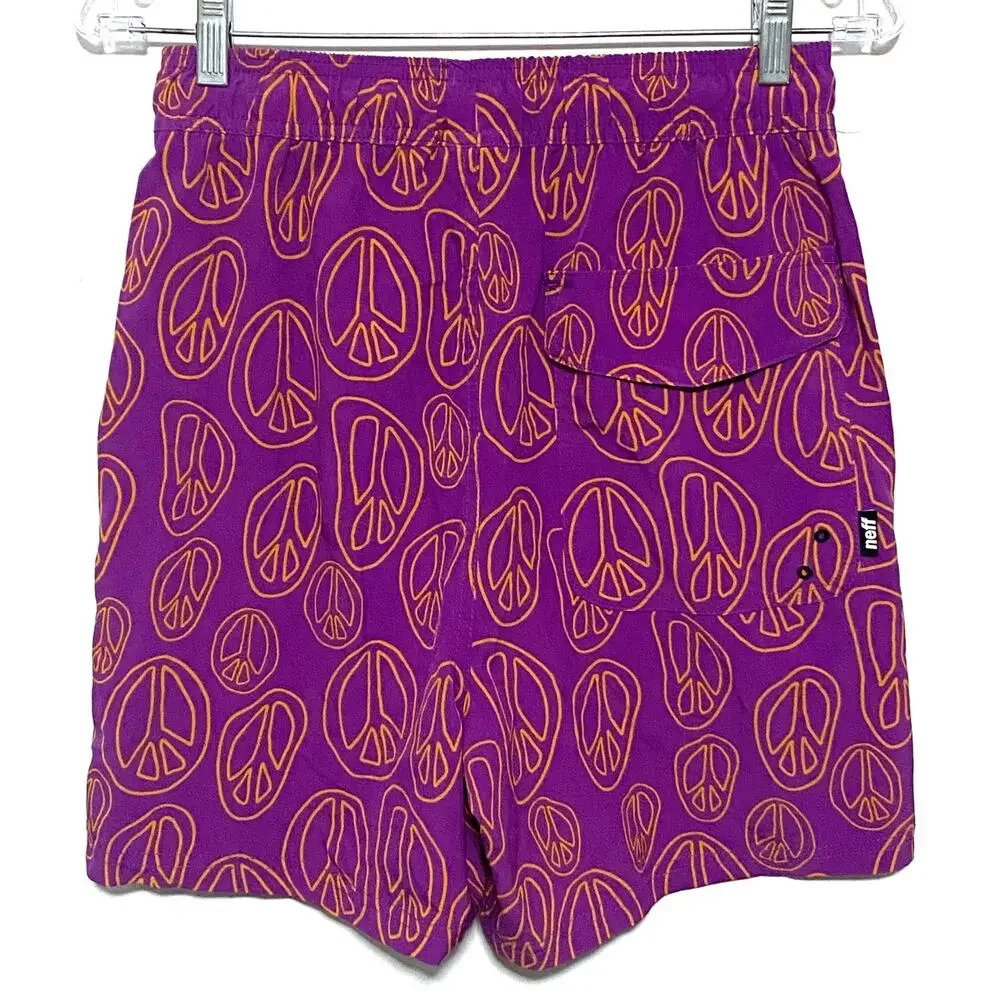 Neff purple swim